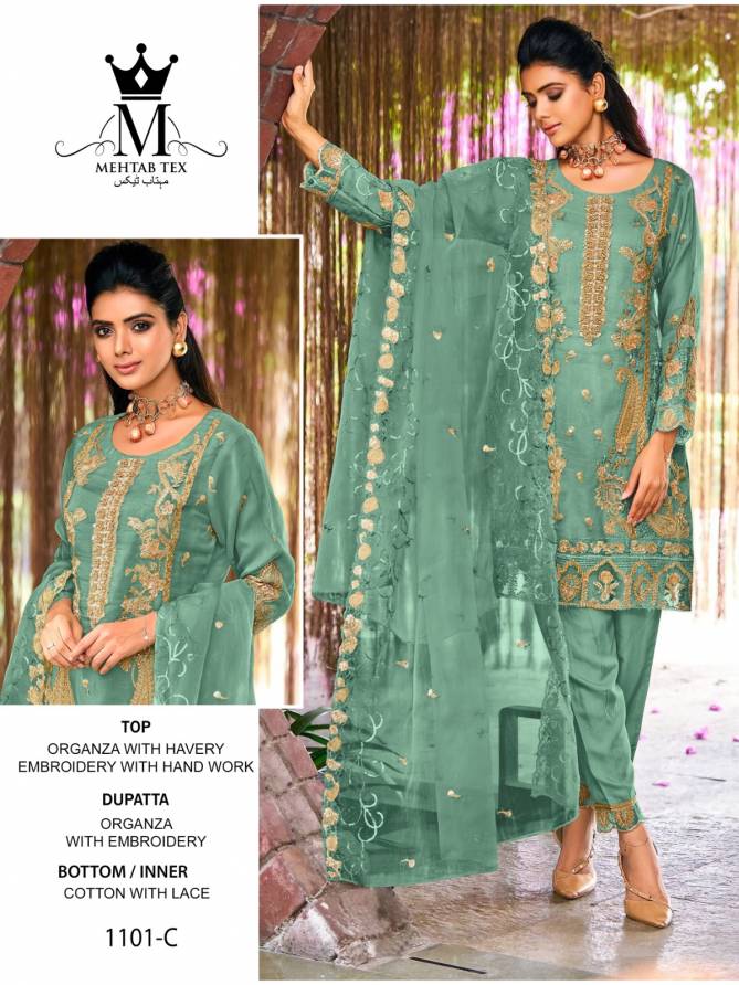 Mehtab Tex 1101 Wholesale Readymade Pakistani Suit Catalog
